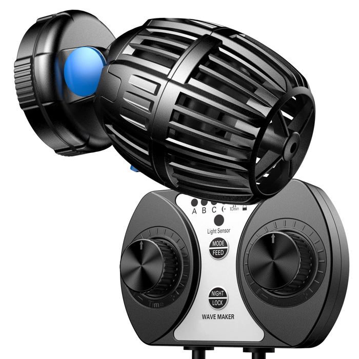 Comparer les prix de SunSun CW-120 Pompe brassage Wavemaker 700-8000 l 20 W Contrôleur Aquarium Eau Pompe - 51657