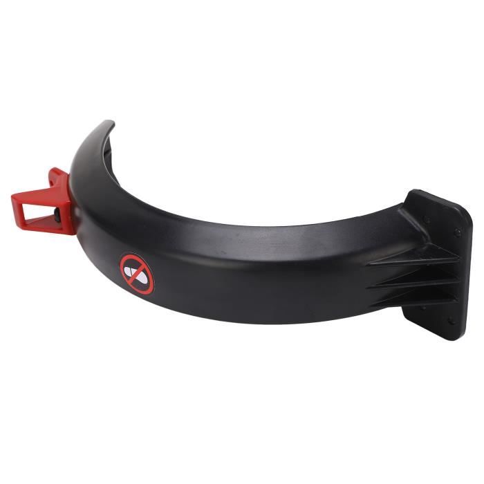 Garde-boue arrière de scooter - SURENHAP - Noir - Anti-usure - Installation facile - Réfléchissant