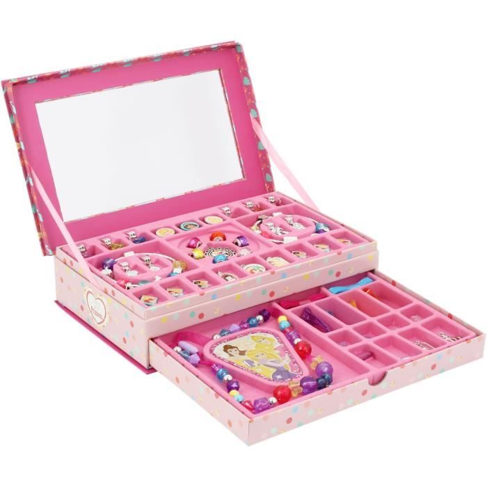 Disney Princesses Coffret Bijoux Charms Pour Enfant Cdiscount Jeux Jouets