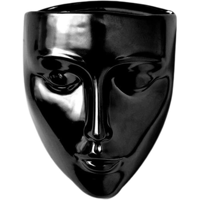 Support Pot De Fleurs Suspendu DWhui - Métal Rond Noir Diamètre 25cm, Balcon Et Garde-Corps Jardin