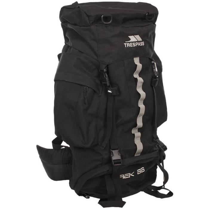 TRESPASS Sac à dos Trek - 85 L - Gris cendre
