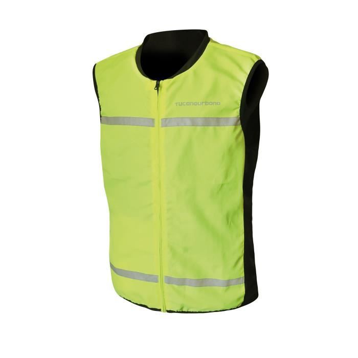 Gilet Réfléchissant Haute Visibilité – Running, Vélo, Moto, Poche Téléphone