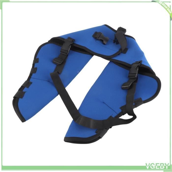 Comparer les prix de VGEBY Attelles pour pattes de chien - soutien lors de périodes spéciales, guérison après chirurgie, HJ27 pieds arrière bleu L