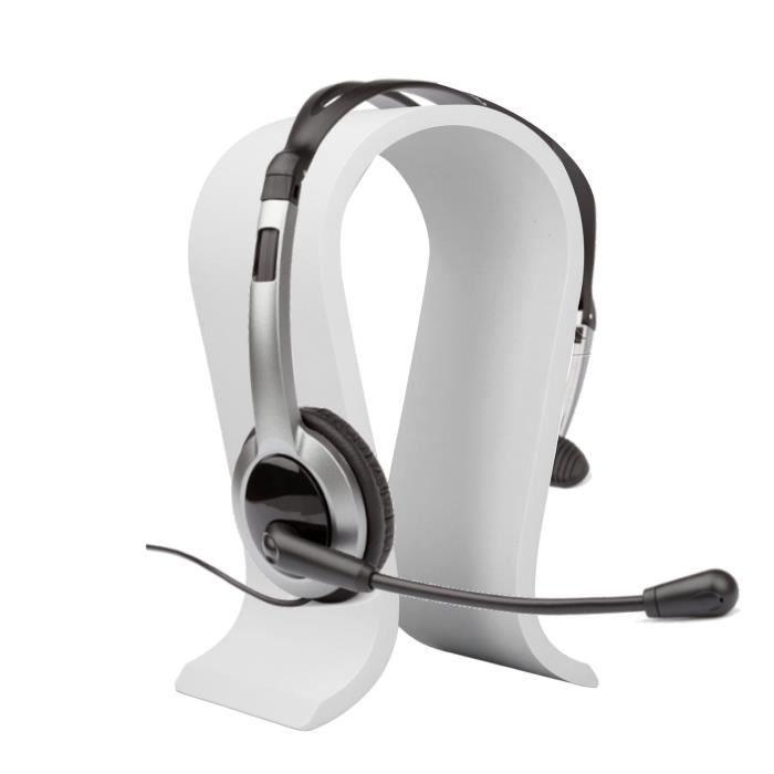 Support Pour Casque Audio Double HSW2 En Bois - Pour Grands Casques - Neuf