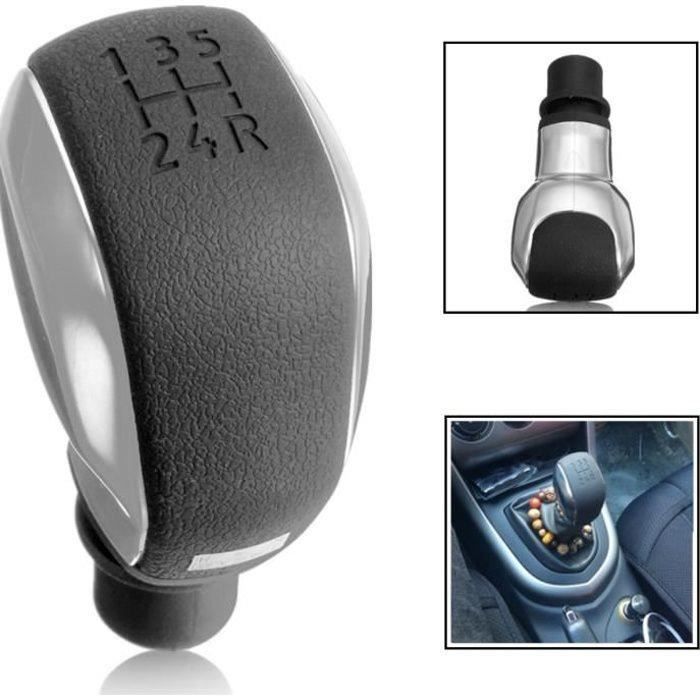 Pommeau Levier Vitesse DOMENICA - Compatible Peugeot 207 307 308 Citroën C3 C4 C5 Peugeot 208