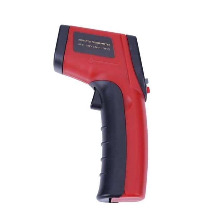 Thermomètre Infrarouge BTMETER BT-1600 – Pistolet Laser, -50°C à +1600°C, Rapport 30:1, Rechargeable USB