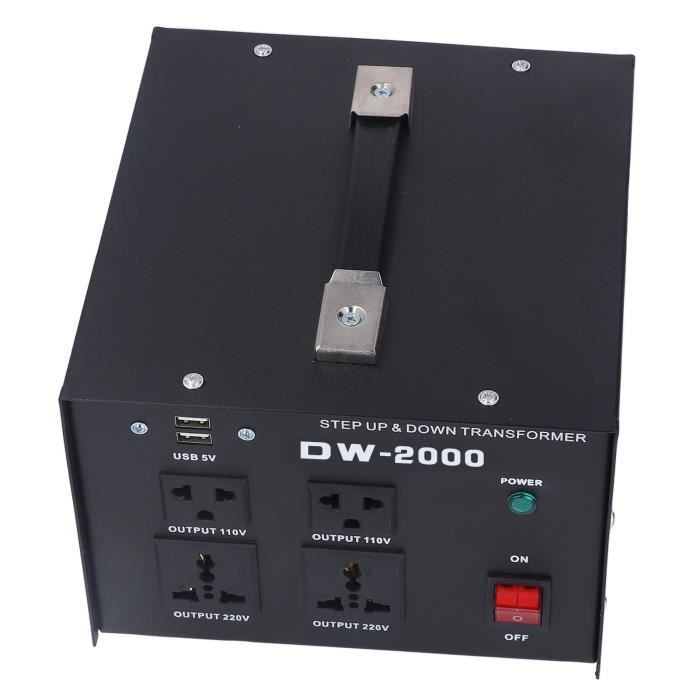 Transformateur VCT VT-500J – 500W, Convertisseur De Tension Japon 100V/120V, Step Up/down