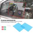 Cuque Film anti-pluie pour rétroviseur 2 pièces anti-pluie étanche voiture rétroviseur autocollant Anti-buée Film protecteur-1