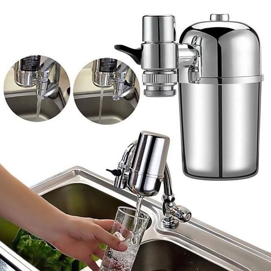 Filtre Eau Robinet Anti Calcaire Bahan Alamy - 7 Cartouches Pour Cuisine Et Salle De Bain