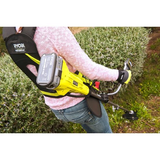 Débroussailleuse Ryobi 18V - Avec Batterie 4,0Ah Et Chargeur - Fil Et Lame Inclus