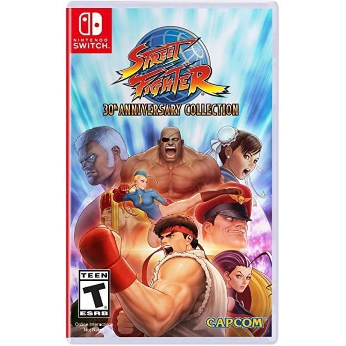 Collection Street Fighter 30e Anniversaire Nintendo Switch