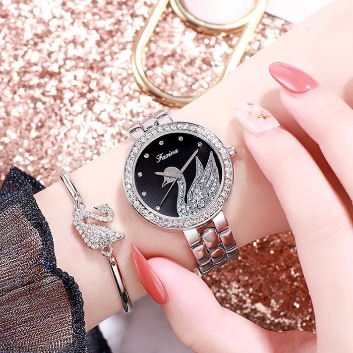 Montre collier pour femme clearance