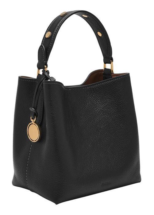 FOSSIL Sac a epaule bandouliere noir pour femme Jessie Bucket Crossbody Bag S 254337