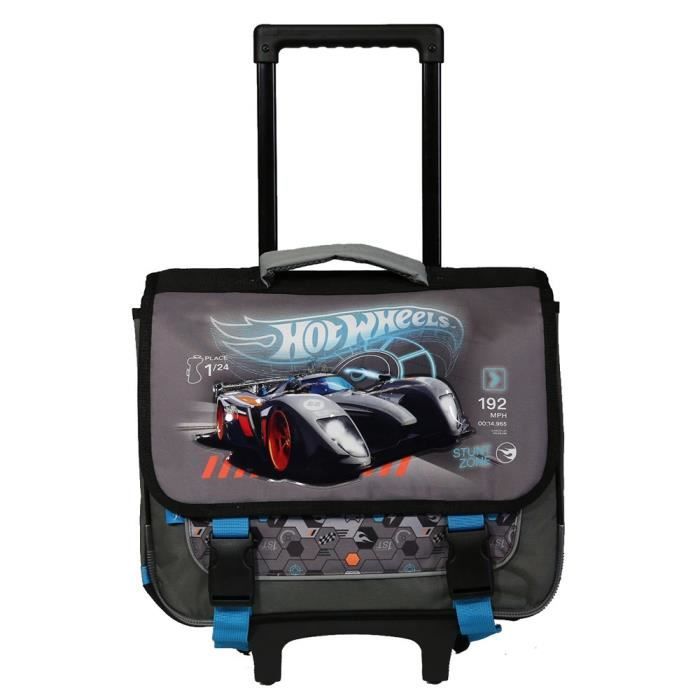 Cartable hot wheels roulettes shop