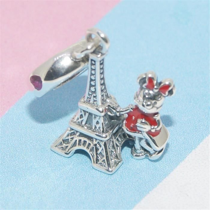 Minnie mouse eiffel tower charm by pandora hotsell