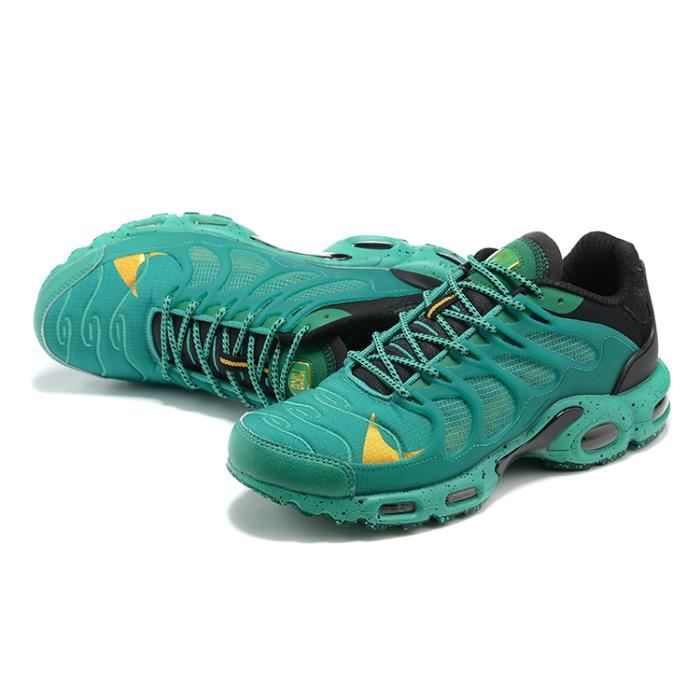 Chaussures de course Nike Air Max Plus 3 TN Vert Couleurs multiples Blanc Lacets Couleurs multiples Cdiscount Chaussures