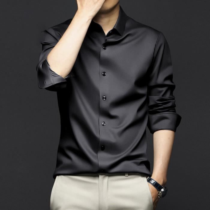 Chemise non repassable sales