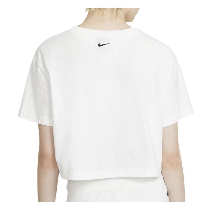 T shirt store nike femme blanc