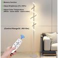 Lampadaire moderne pour salon et chambre , luminosité LED adaptable et changeable , Lampe à poser-2