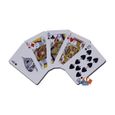 Dal Negro TORCELLO - Jeu de 54 cartes 100% plastique - format poker - 4 index standards Blanc-2