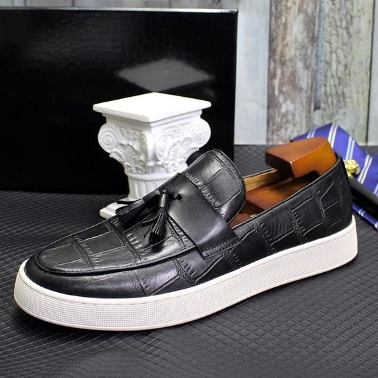 Mocassin Louis Vuitton - Chaussures de Luxe Couleur Gris Pour