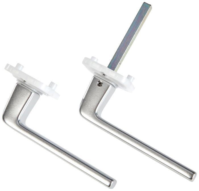 Poignée Pour Porte - CAPRI - HOPPE - En Laiton / Contemporaine / Avec Serrure Intégrée