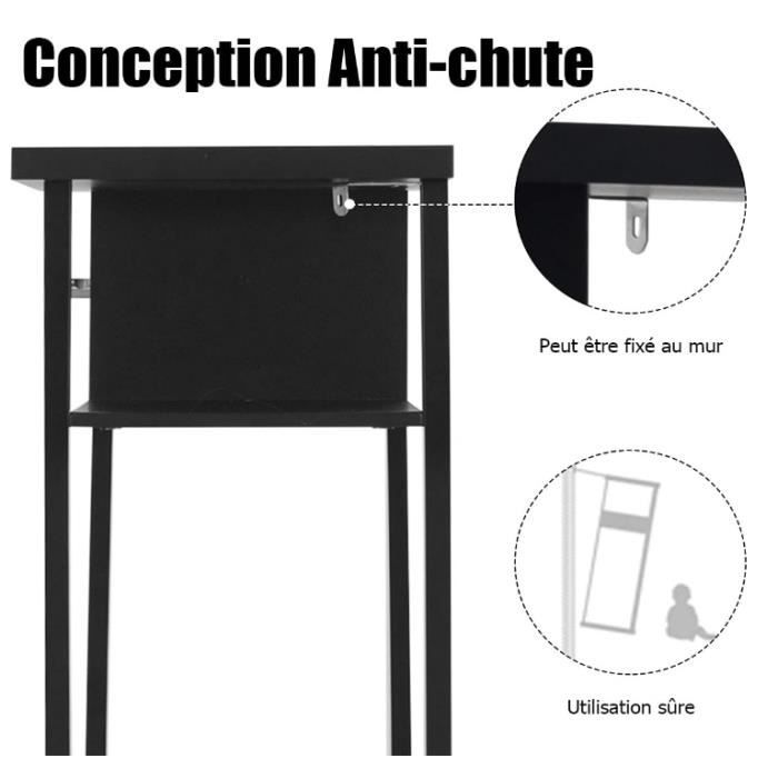 Table Console, Table de Canapé Table d'Entrée Marbre Artificiel, Table d'Appoint Console Entree Console Meuble,80x30x80cm (Color : Gold 1