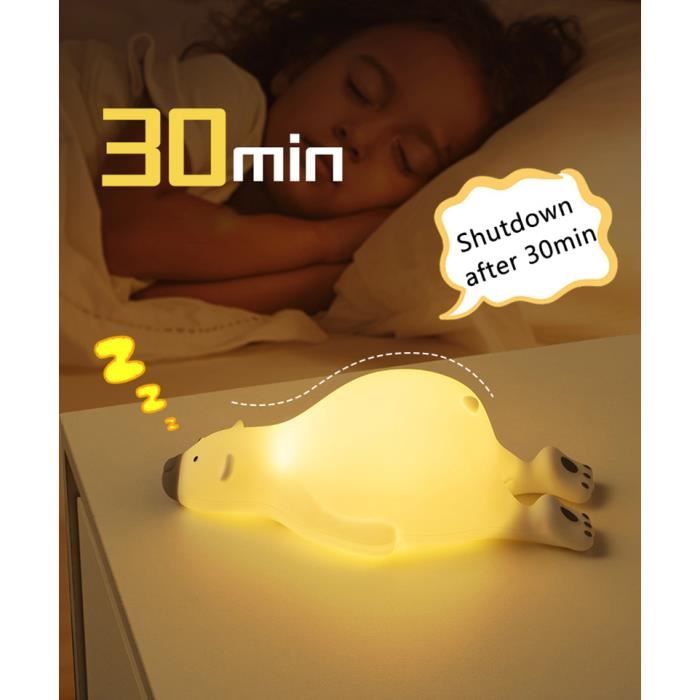 Veilleuse Ours Bébé Led