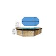 Piscine en bois - WATERCLIP - Siayan - Rectangulaire - 730x430x129cm-3