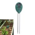3-en-1 plantes de jardin testeur de PH du sol compteur de analogique hygromètre  USTENSILES DE MESURE - USTENSILES DE CONTROLE-3