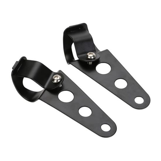 TUNR Patte//Support//Fixation projecteur//Phare//Optique d35-48 Noir pr