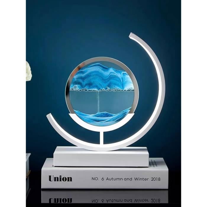 LED mobile sable Art lampe de Table sables mouvants veilleuse 3D