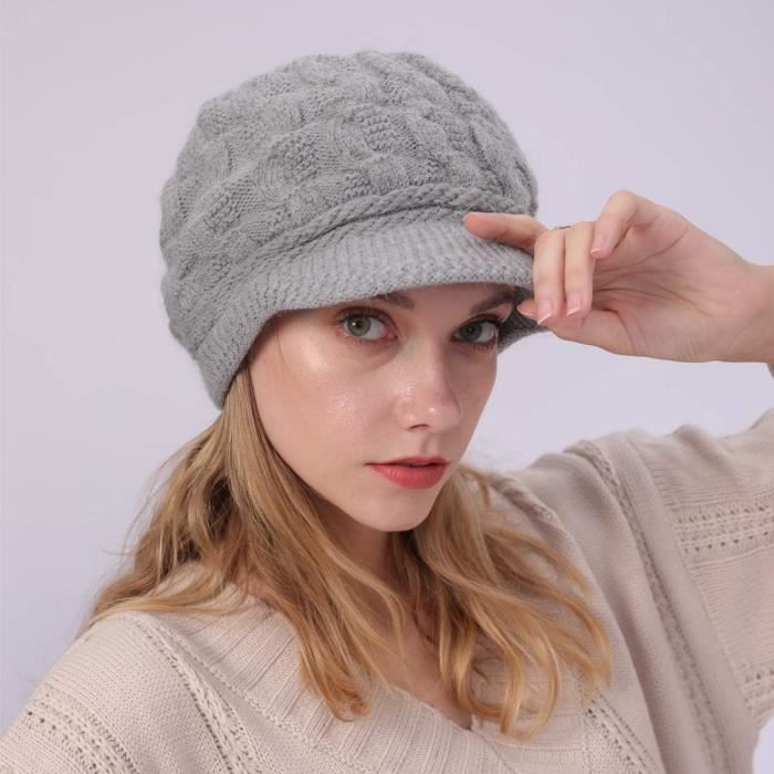 Bonnet femme hiver - Achat bonnets chaud - Bonnets polaire femme