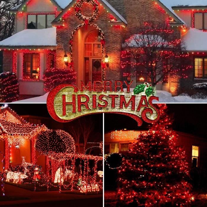 Guirlande Lumineuse LED 100m 1000LED IP44 Extérieur Avec Télécommande 8 Modes – Cerial