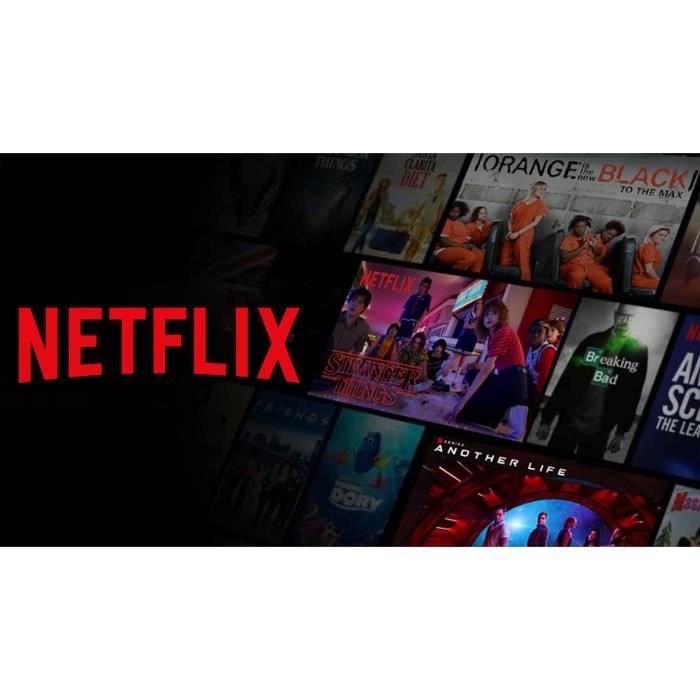 NETFLIX Films et séries en illimité, et bien plus abonnement annuel 12mois à télécharger Cdiscount