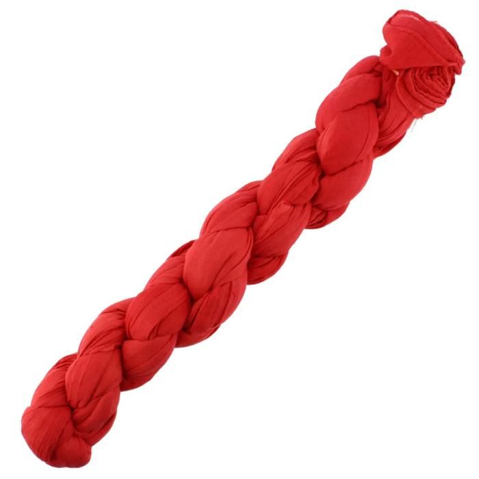 Chèche Uni Rouge Brique En Coton DAKAR - Clj Charles Le Jeune - Taille Unique 80x160cm