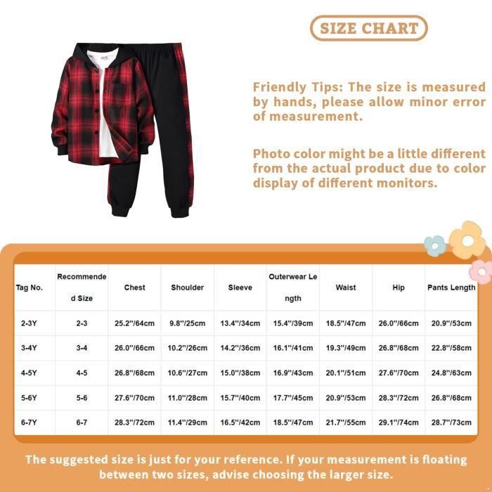 Ensemble Survêtement Garçon 3-12 Ans – Sweat à Capuche + Pantalon Jogging – Sport Hiver Chaud Confortable