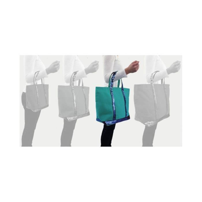 Lin et Paillettes Calcaire Sac Vanessa Bruno Medium L45 x H33