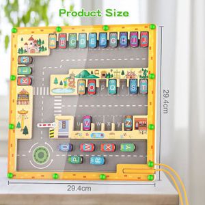 Nene Toys Jouet Labyrinthe Magnétique En Bois – Montessori