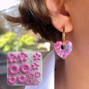 EBTOOLS moule en silicone bijoux DIY Outil Irrégulier Résine Époxy Moule Collier Boucle D EBTOOLS moule en silicone bijoux DIY Outil Irrégulier Résine Époxy Moule Collier Boucle D