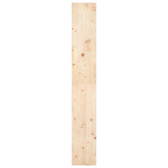 Bibliothèque / Séparateur De Pièce En Bois Chêne Artisanal 80x30x72 Cm - 2 Niveaux, Capacité 60 Kg