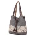 Sac besace femme en toile