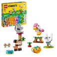 LEGO® 11034 Classic Les Animaux de Compagnie Créatifs, Jouet avec Animaux, Modèle Chien, Chat, Lapin, Hamster et Oiseau-0