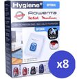 Pack de 8 sacs Haute Filtration Hygiène+ pour ROWENTA Silence Force / X-trem Power-0