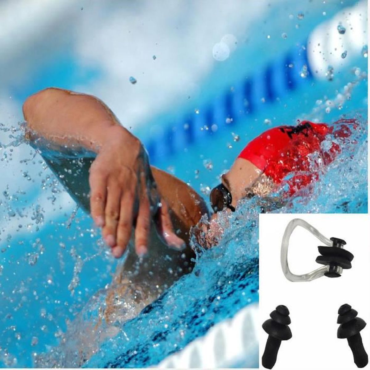de plongée pince nez les sports nautiques accessoires équipement de natation 