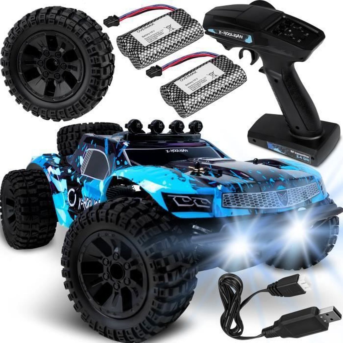 Eiffel 1-10 4WD RC Car télécommande modèle RC Racing Car Drift Toy Vehicle  (une batterie pour voiture) - Cdiscount Jeux - Jouets