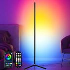 KOTEZU LED Lampadaire sur Pied Salon, 165CM RGB lampe d'angle, APP Contrôle, Télécommande, Musique Sync, Temporisation, Fête/Jeu/Chambre