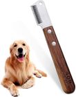 ZIG-ZAG TERRITOIRES Couteau À Trimmer Chien,Peigne De Rasage Pour Animaux De Compagnie,Outils De Toilettage Fournitures Pour Animaux Peignes,Peigne