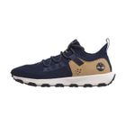 Baskets basses - TIMBERLAND - Homme - Cuir - Lacets - Bleu