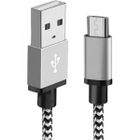 OuiSmart® Câble chargeur micro USB Nylon tressé pour Android synchronisation de données 1m